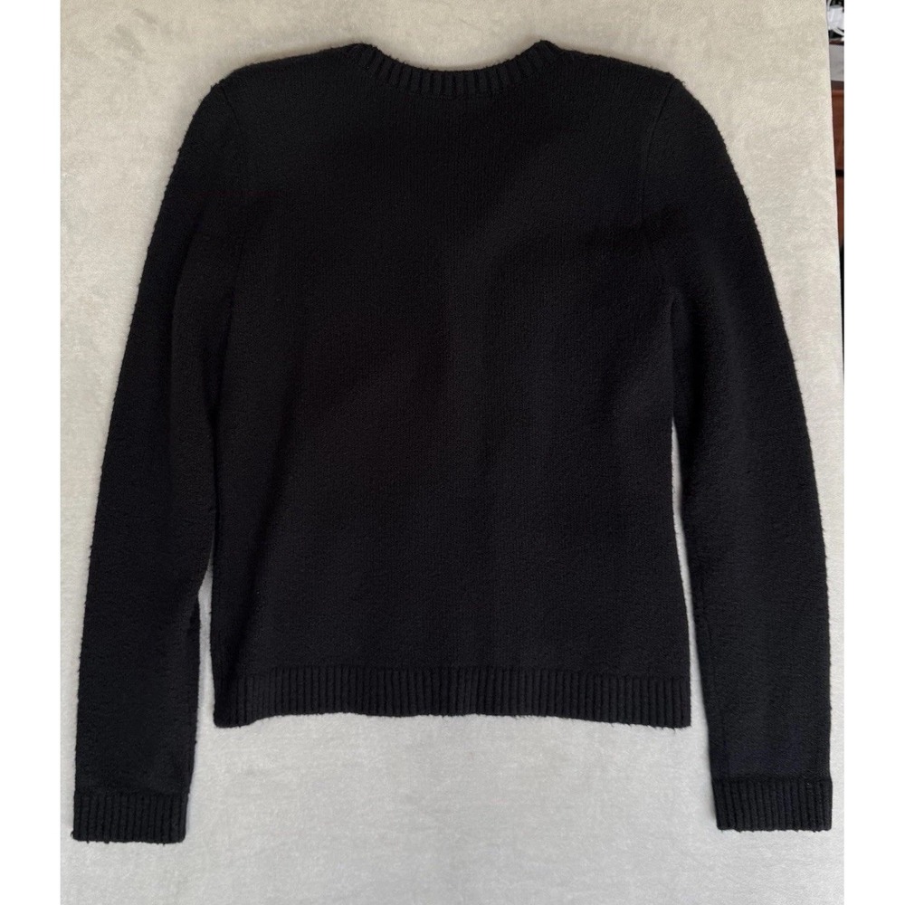 Talbots Wool Blend Jacket Blazer‎ Women XS Black Boucle Elegant Classic Work Job - Picture 9 of 10